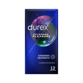 Προφυλακτικά Extended Pleasure Durex 12 τμχ