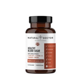 Natural Doctor Healthy Blood Sugar Συμπλήρωμα  Διατροφής για τον Φυσιολογικό Μεταβολισμό του Γλυκογόνου 90vcaps