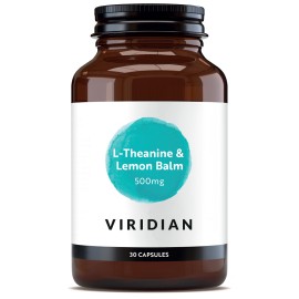 Viridian L-Theanine and Lemon Balm 500mg Συμπλήρωμα για το Νευρικό Σύστημα 30 caps