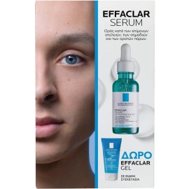 La Roche Posay Promo Effaclar Serum Ορός Κατά των Ατελειών 30ml & ΔΩΡΟ Effaclar Gel Αφρός Καθαρισμού 50ml