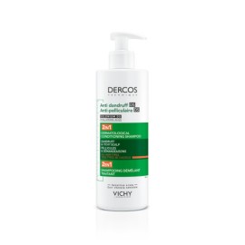 Vichy Dercos Anti Dandruff DS 2in1 Conditioning Shampoo Σαμπουάν κατά της Πιτυρίδας για Όλους τους Τύπους Μαλλιών 390ml