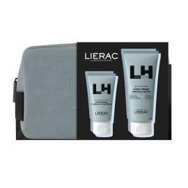 Lierac Christmas Promo Homme Αντρικό Ενυδατικό Τζελ για Τόνωση 50ml & Αφρόλουτρο Όλα σε Ένα 200ml σε Γκρι Νεσεσέρ