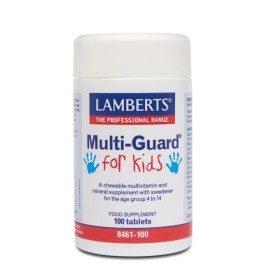 Lamberts Πολυβιταμίνη για Παιδιά Multi Guard For Kids 100tabs