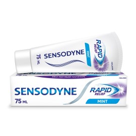 Sensodyne Rapid Relief Mint Οδοντόκρεμα για Γρήγορη Ανακούφιση από την Ευαισθησία 75ml