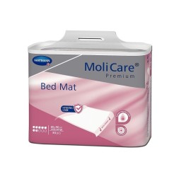 Hartmann MoliCare Premium Bed Mat Υποσέντονα μίας Χρήσης 7 Σταγόνων 60 x 90 cm με Πτερύγια Συγκράτησης συσκευασία 30 τεμαχιών