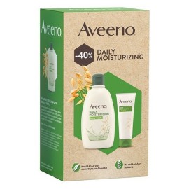 Aveeno Promo Daily Moisturising Body Wash Υγρό Καθαριμού Σώματος 500ml & Daily Moisturising Body Lotion Ενυδατική Λοσιόν Σώματος 200ml σε Ειδική Τιμή