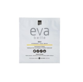 Eva Belle Gold Hydrogel Face Mask Αντιγηραντική Μάσκα Προσώπου Υδρογέλης με Χρυσό 1 τεμάχιο 30gr