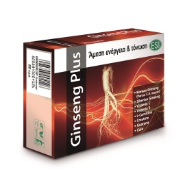 Esi Ginseng Plus Energy Συμπλήρωμα Διατροφής για Ενέργεια και Τόνωση 30 κάψουλες