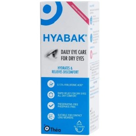 Οφθαλμικές Σταγόνες Hyabak Eye Solution Thea Synapsis 10 ml