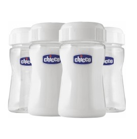 Chicco Multi-Use Milk Containers Δοχεία Αποθήκευσης Μητρικού Γάλακτος 150ml 4τμχ