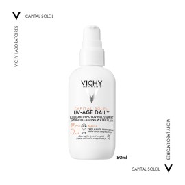 Vichy Capital Soleil UV-AGE Daily Αντηλιακό Προσώπου Κατά της Φωτογήρανσης SPF50+ 80ml