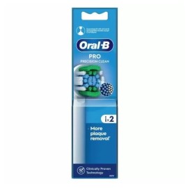 Oral-B Pro Precision Clean Ανταλλακτικές Κεφαλές για Ηλεκτρική Οδοντόβουρτσα σε Λευκό Χρώμα 2τμχ