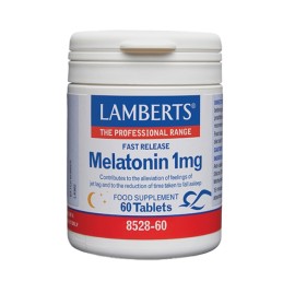 Lamberts Melatonin 1mg Συμπλήρωμα Διατροφής Μελατονίνης για τον Ύπνο 60tabs