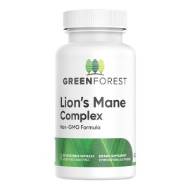 Green Forest Lions Mane Complex Συμπλήρωμα Διατροφής για τη Μνήμη 60 vcaps