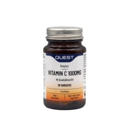 Quest Vitamin C 1000mg Timed Release Συμπλήρωμα με Βιταμίνη C με Βιοφλαβονοειδή 30tabs