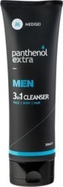 MEDISEI PANTHENOL EXTRA MEN 3 IN 1 CLEANSER FACE BODY HAIR 200ml