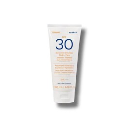 Korres Yoghurt Sunscreen Emulsion Body & Face  Γιαούρτι Αντηλιακό Γαλάκτωμα Σώματος + Προσώπου SPF 30 200ml