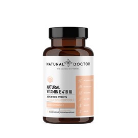 Natural Doctor Natural Vitamin E 418IU Συμπλήρωμα Διατροφής με Βιταμίνη Ε 60 softcaps