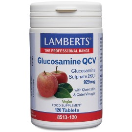 Lamberts Συμπλήρωμα Διατροφής με Γλουκοζαμίνη Glucosamine QCV 929mg 120 ταμπλέτες