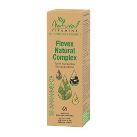 Natural Vitamins Flevex Natural Complex Συμπλήρωμα Διατροφής για Κιρσούς Αιμορροίδες και Θρομβοφλεβίτιδα 50ml