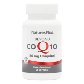 Natures Plus Beyond CoQ10 50 mg Συμπλήρωμα Διατροφής με Ουμπικινόλη 30 μαλακές κάψουλες