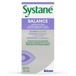 Λιπαντικές Οφθαλμικές Σταγόνες  Balance Eye Drops Systane Alcon 10 ml